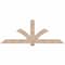 Ekena Millwork Redmond Smooth Timber Gable Bracket, Douglas Fir, 84"W x 31"H x 3 1/2"D x 5 1/2"F, 9/12 Pitch GBW084X31X0406RED00SDF - alternate 1